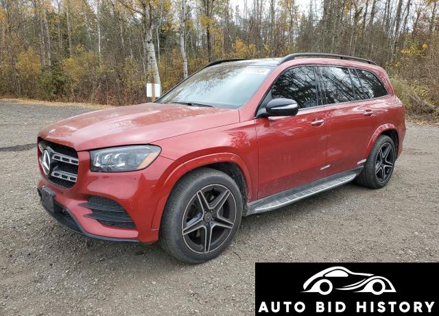 Mercedes-Benz Gls 450 4Matic 2023 Red 3.0L  6