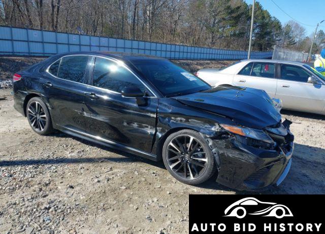 Toyota Camry Xse 2018 Black 2.5L