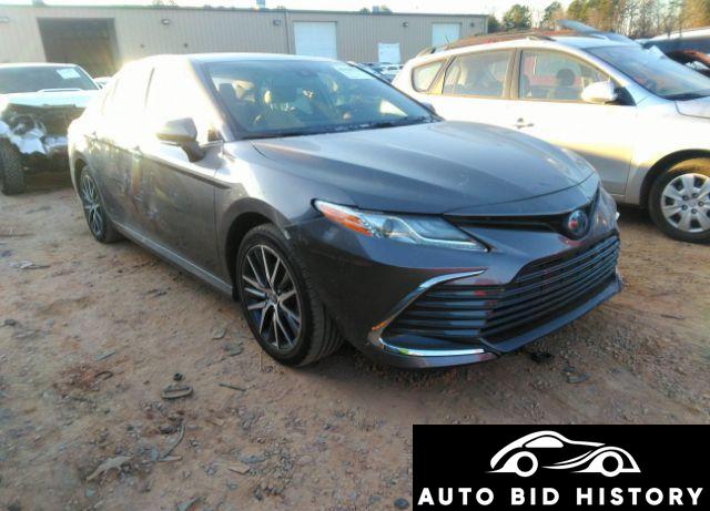 Toyota Camry Xle Hybrid 2023 Gray 2.5L