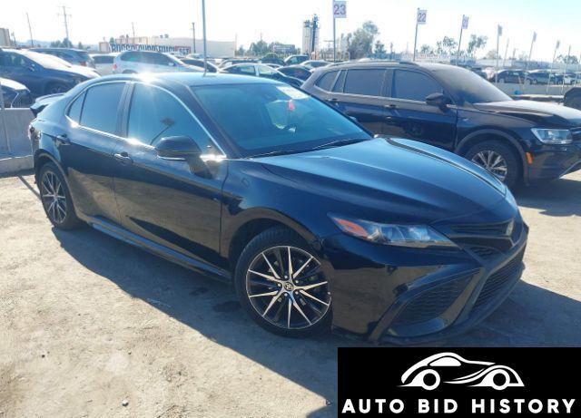 Toyota Camry Se 2023 Black 2.5L