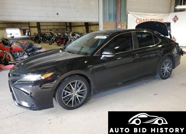 Toyota Camry Se 2021 Black 2.5L  4