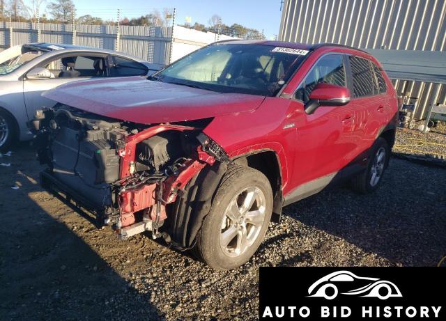 Toyota Rav4 Xle Premium 2021 Maroon 2.5L  4