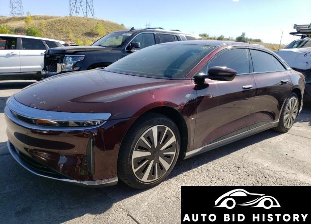 Lucid Motors Air Pure 2023 Burgundy