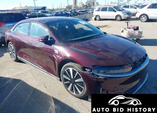 Lucid Air Touring 2023 Burgundy U