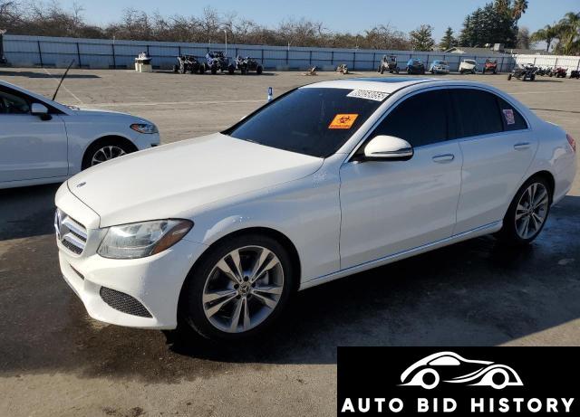 Mercedes-Benz C 300 2018 White 2.0L  4
