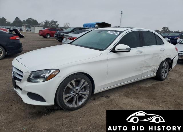 Mercedes-Benz C 300 2018 White 2.0L  4