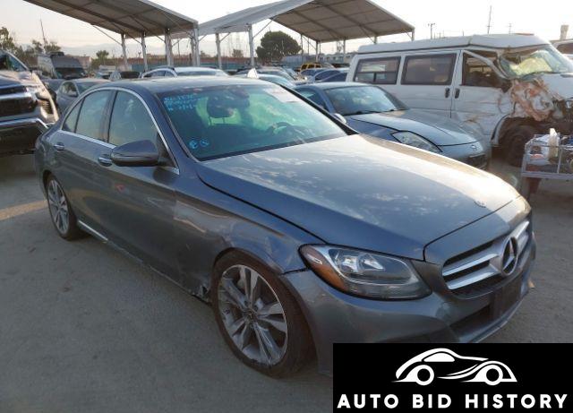 Mercedes-Benz C 300 2018 Gray 2.0L