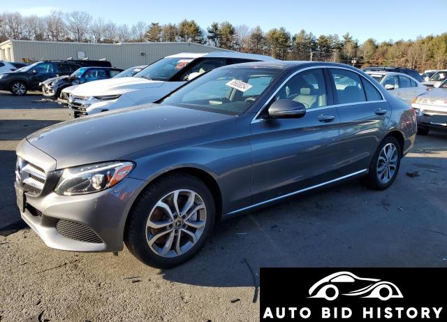 Mercedes-Benz C 300 4Matic 2018 Gray 2.0L  4