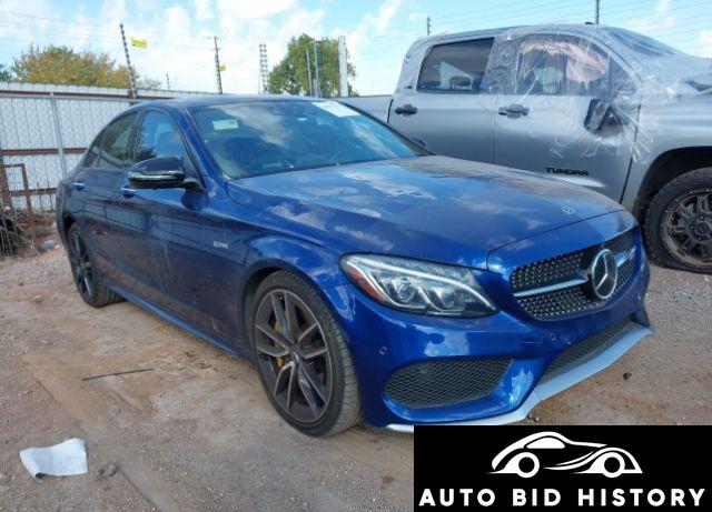 Mercedes-Benz Amg C 43 4Matic 2018 Blue 3.0L