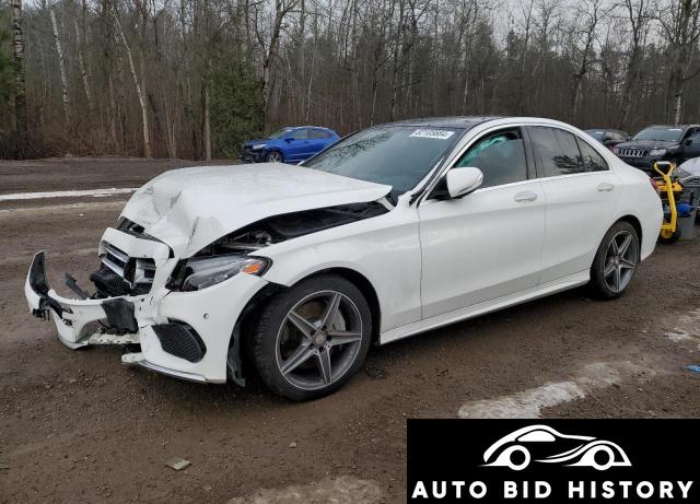 Mercedes-Benz C 400 4Matic 2015 White 3.0L  6