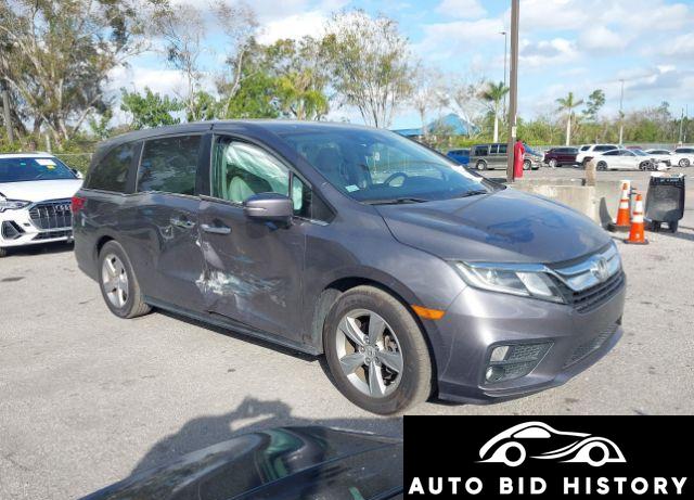 Honda Odyssey Ex-L 2018 Gray 3.5L