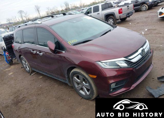 Honda Odyssey Ex-L 2019 Red 3.5L