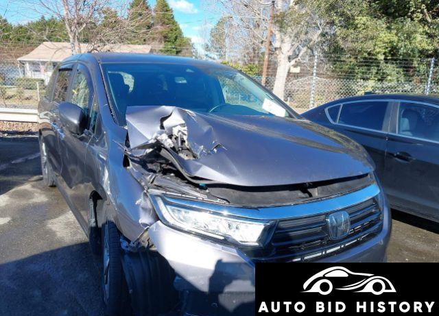 Honda Odyssey Touring 2021 Gray 3.5L