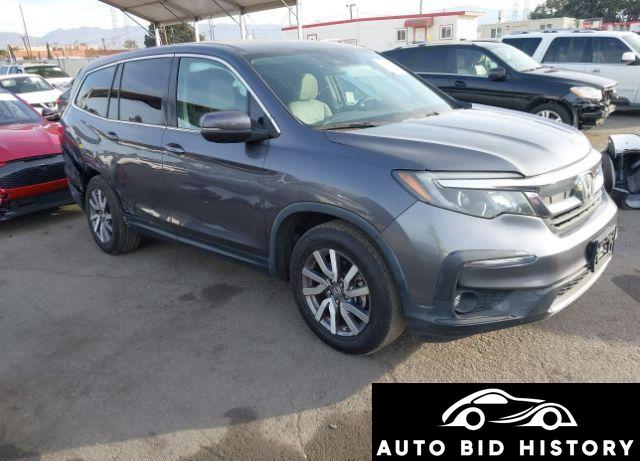 Honda Pilot 2Wd Ex 2020 Gray 3.5L
