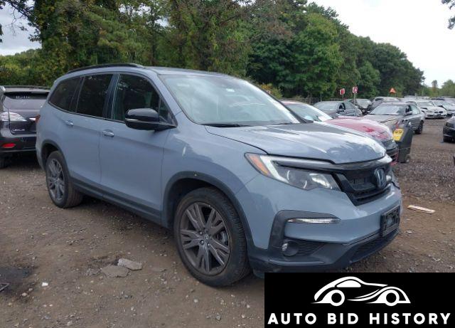 Honda Pilot Awd Sport 2022 Gray 3.5L