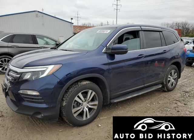 Honda Pilot Exl 2016 Blue 3.5L  6