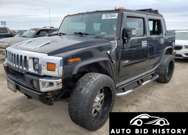 Hummer H2 Sut 2008 Black 6.2L  8