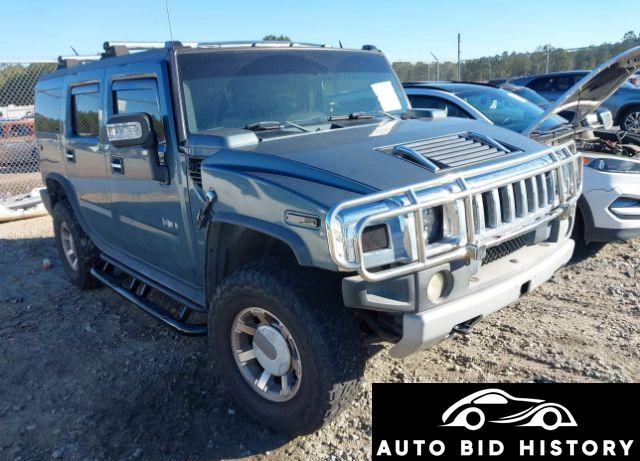 Hummer H2 Suv 2008 Gray 6.2L