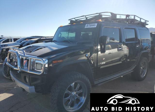 Hummer H2 2008 Black 6.2L  8
