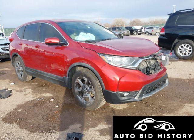 Honda Cr-V Ex 2019 Red 1.5L