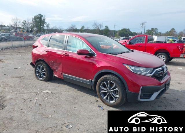 Honda Cr-V Awd Ex 2022 Red 1.5L