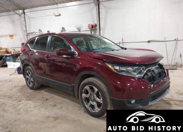 Honda Cr-V Ex 2019 Red 1.5L