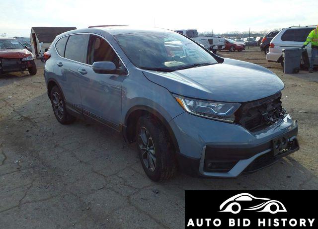 Honda Cr-V Awd Ex-L 2021 Gray 1.5L