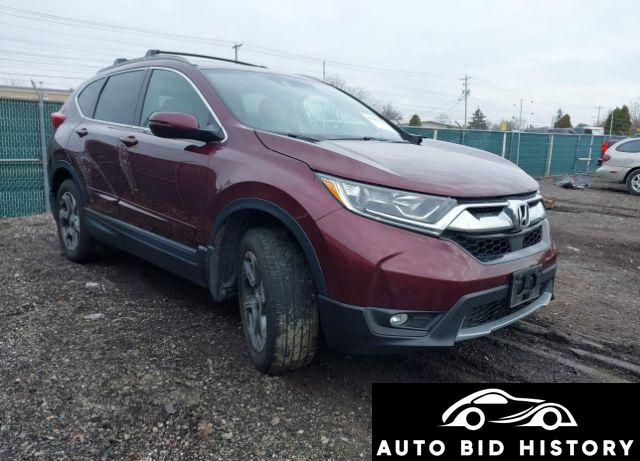 Honda Cr-V Ex-L/Ex-L Navi 2017 Maroon 1.5L