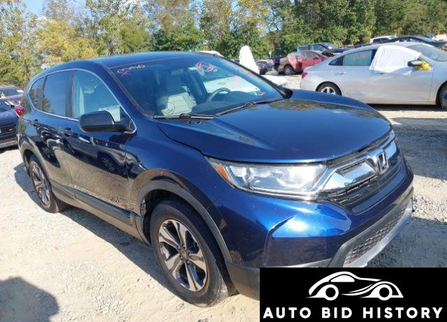 Honda Cr-V Lx 2017 Blue 2.4L