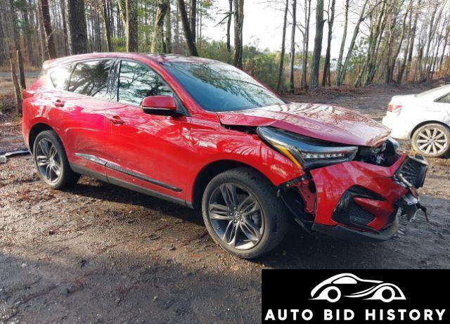 Acura Rdx A-Spec Package 2021 Red 2.0L