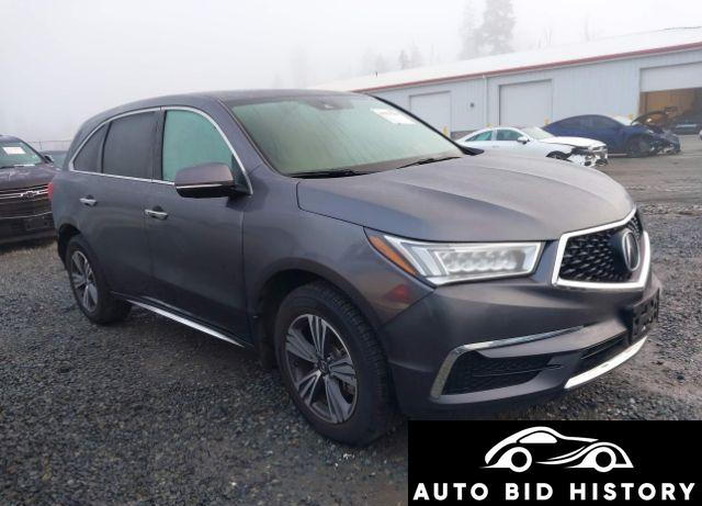 Acura Mdx 2018 Gray 3.5L