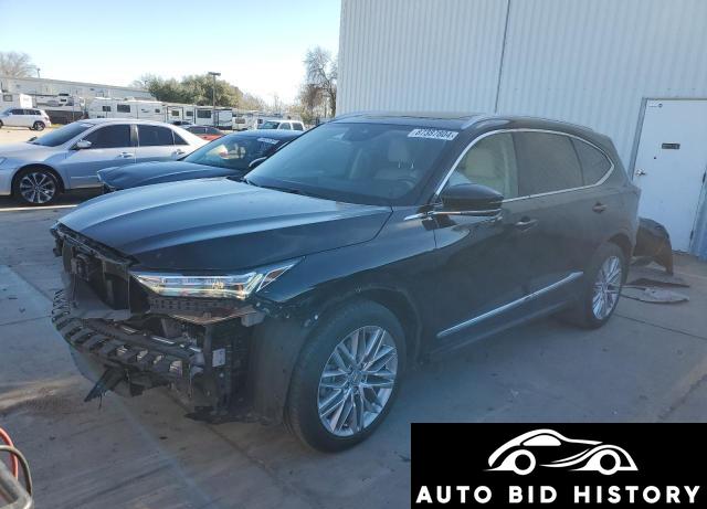 Acura Mdx Advance 2023 Black 3.5L  6