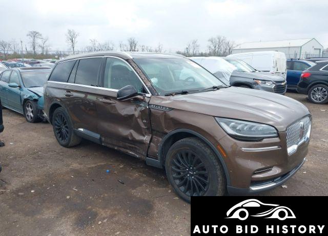 Lincoln Aviator Reserve 2022 Brown 3.0L