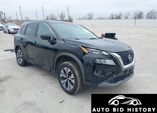 Nissan Rogue Sv Fwd 2022 Black 1.5L