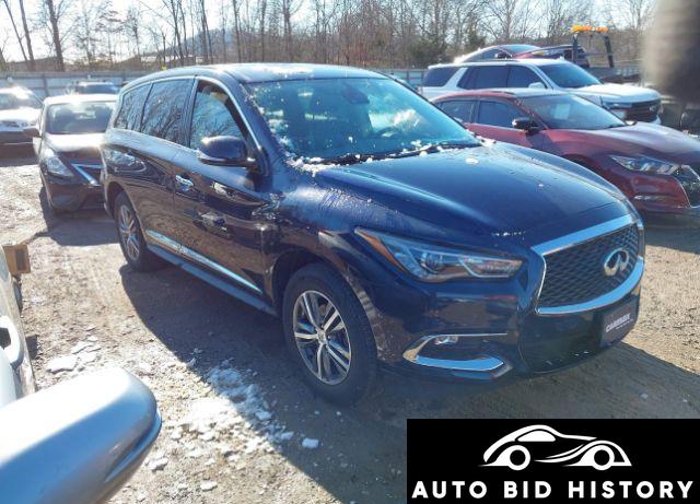 Infiniti Qx60 Pure Awd 2020 Black 3.5L