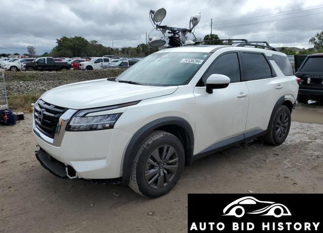 Nissan Pathfinder Sv 2022 White 3.5L  6