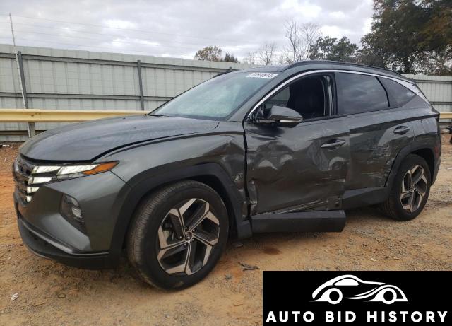 Hyundai Tucson Limited 2022 Gray 2.5L  4