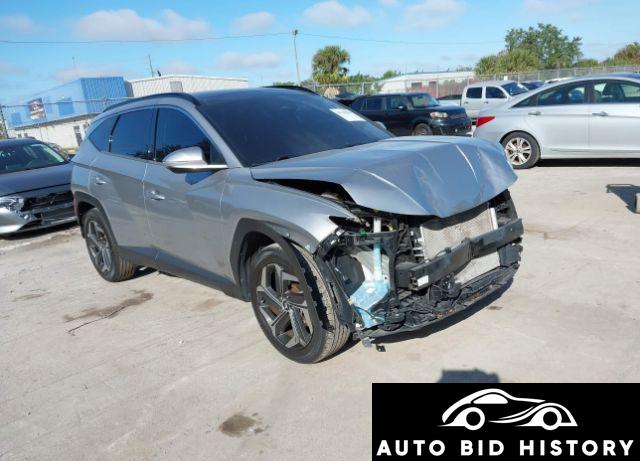 Hyundai Tucson Limited 2022 Gray 2.5L