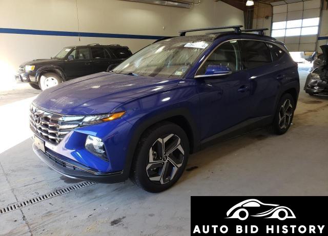 Hyundai Tucson Limited 2022 Blue 2.5L  4