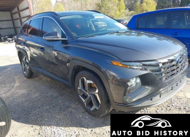 Hyundai Tucson Limited 2022 Gray 2.5L