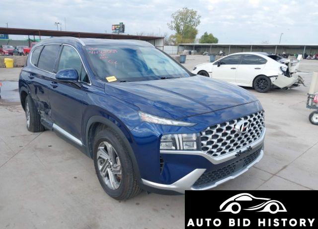 Hyundai Santa Fe Sel 2021 Blue 2.5L