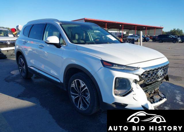 Hyundai Santa Fe Sel 2.0T 2020 White 2.0L