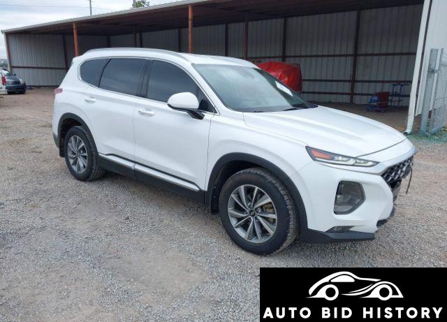 Hyundai Santa Fe Sel 2020 White 2.4L