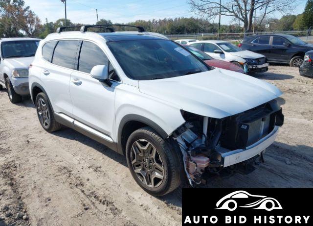 Hyundai Santa Fe Limited 2023 White 2.5L