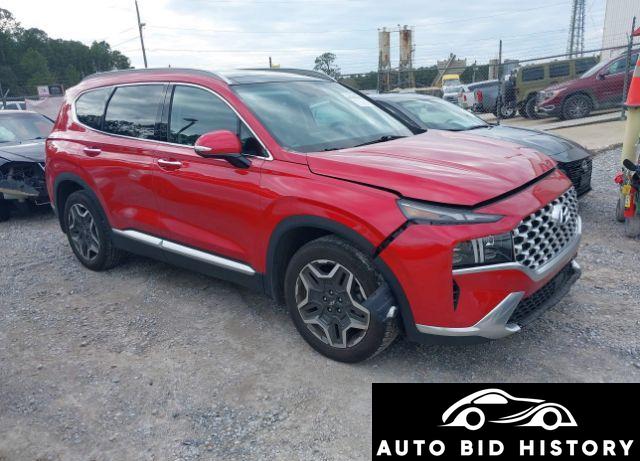Hyundai Santa Fe Limited 2023 Red 2.5L