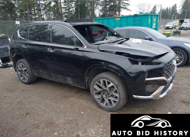 Hyundai Santa Fe Calligraphy 2022 Black 2.5L