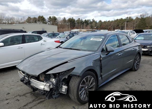 Hyundai Sonata Limited 2020 Gray 1.6L  4