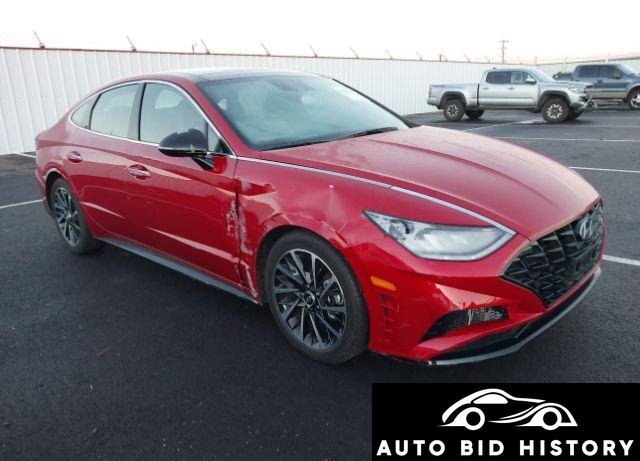 Hyundai Sonata Sel Plus 2020 Red 1.6L