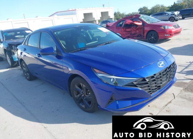 Hyundai Elantra Sel 2022 Blue 2.0L
