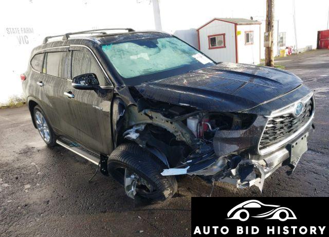Toyota Highlander Hybrid Limited 2021 Black 2.5L
